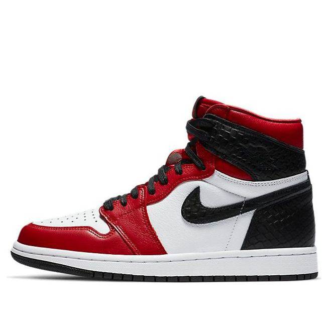 Air Jordan 1 Retro High OG 'Satin Red' Classic Sneakers