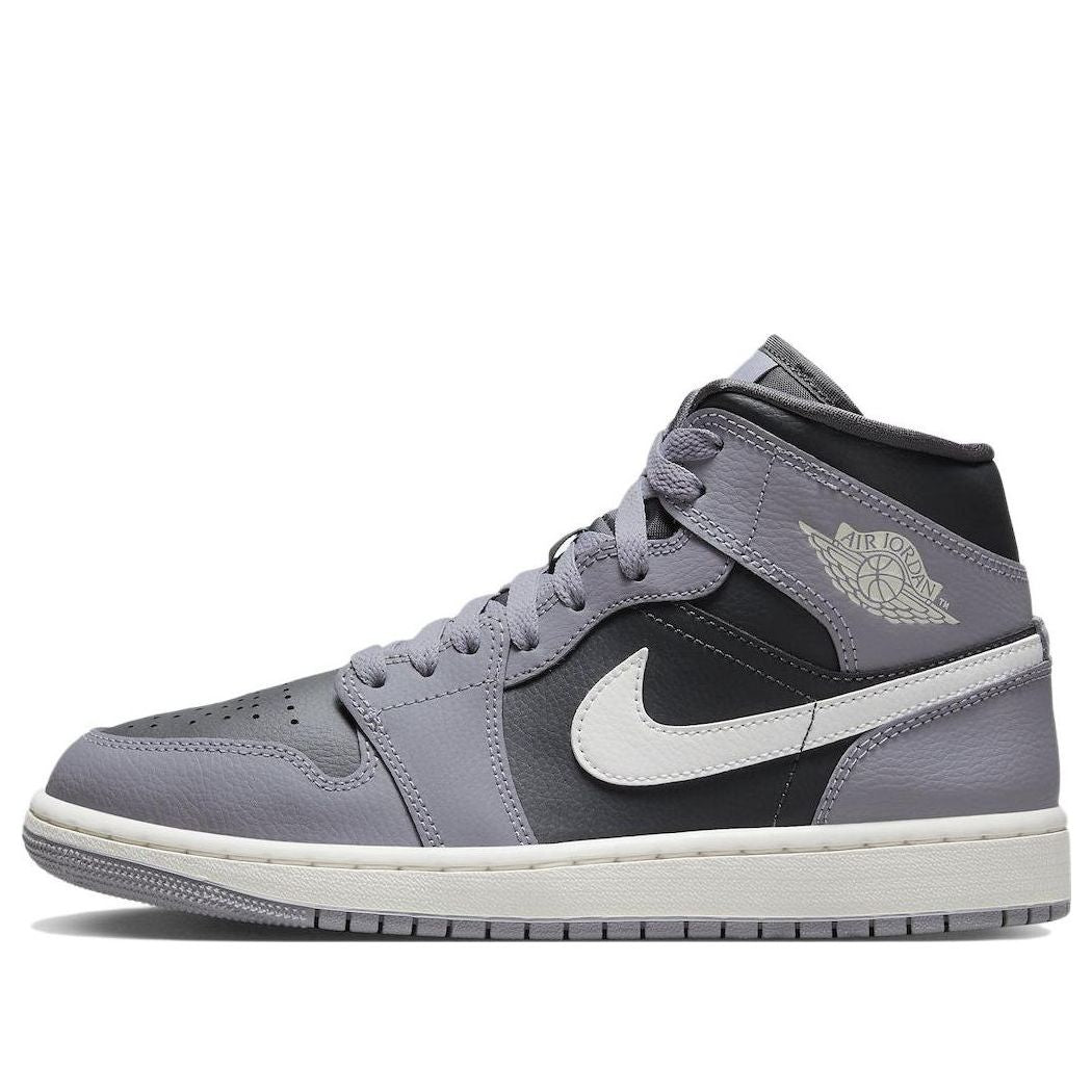 Air Jordan 1 Mid 'Cement Grey' Iconic Trainers