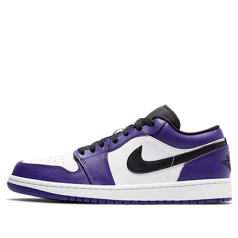 Air Jordan 1 Low 'Court Purple White' Shoes