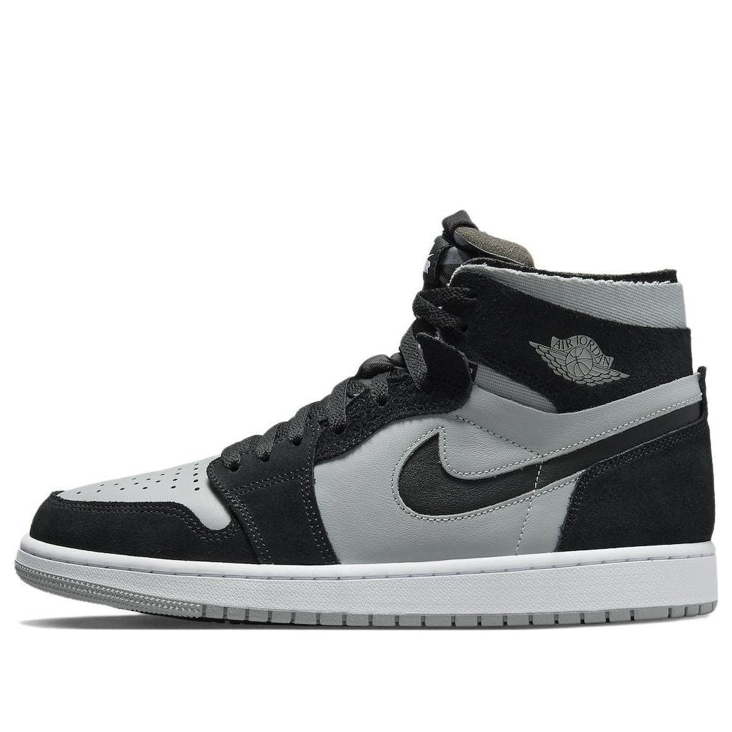 Air Jordan 1 Zoom CMFT 'Black Light Smoke Grey' Shoes