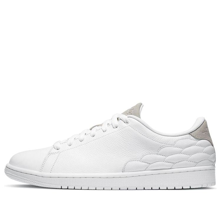 Air Jordan 1 Centre Court 'White on White' Epochal Sneaker
