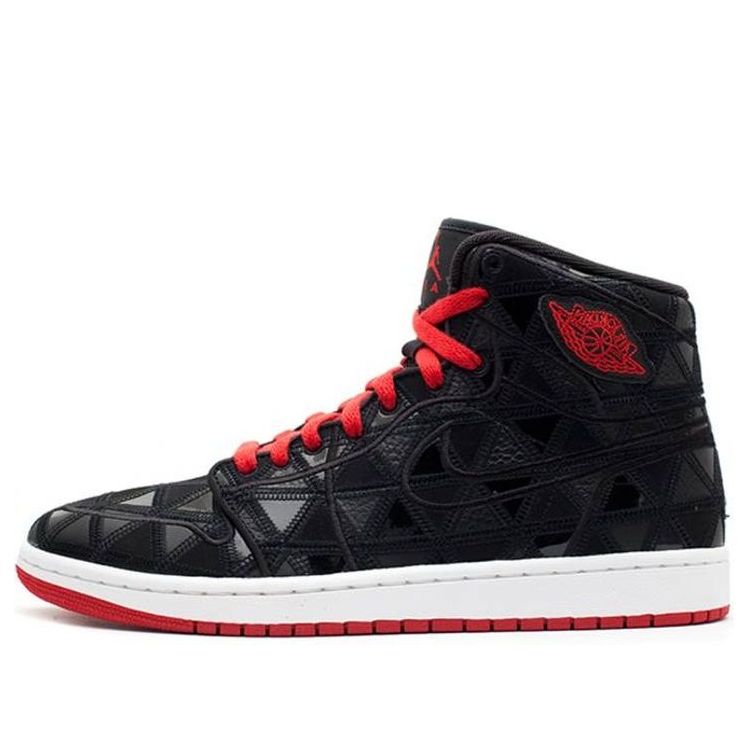 Air Jordan 1 J2K High 'Black Varsity Red' Classic Sneakers