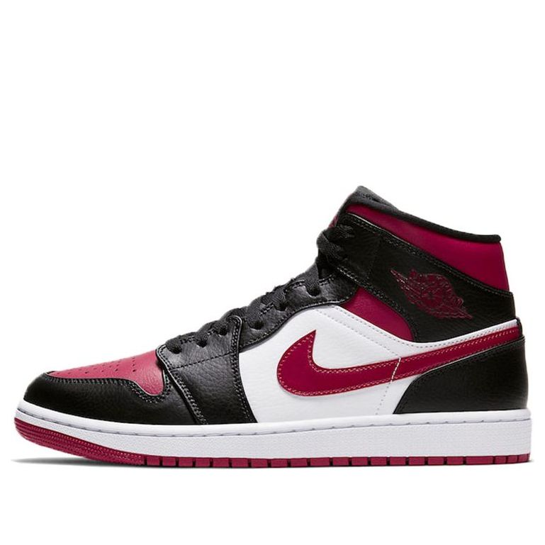 Air Jordan 1 Mid 'Noble Red' Iconic Trainers